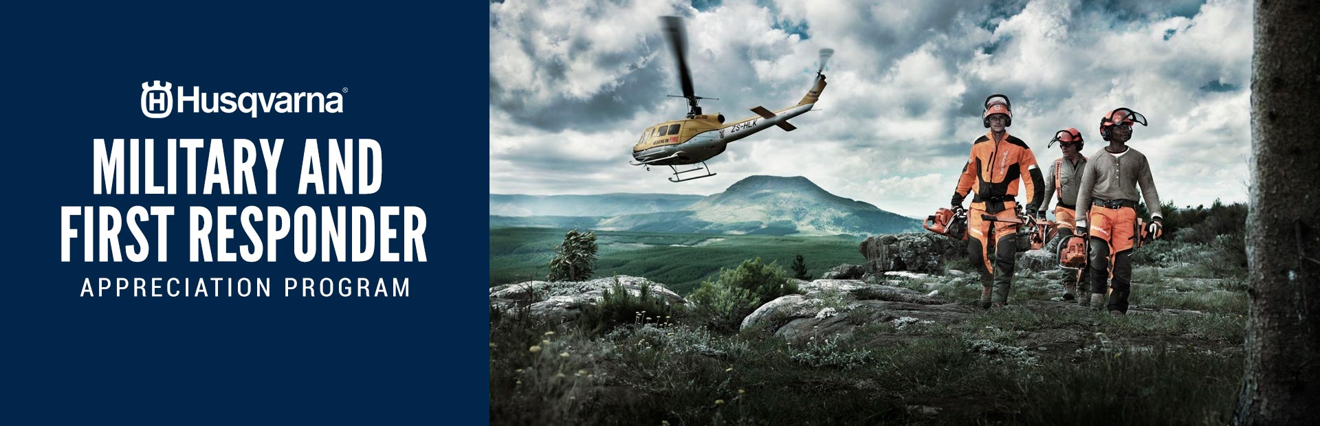 Husqvarna: Military and First Responder Appreciation Program